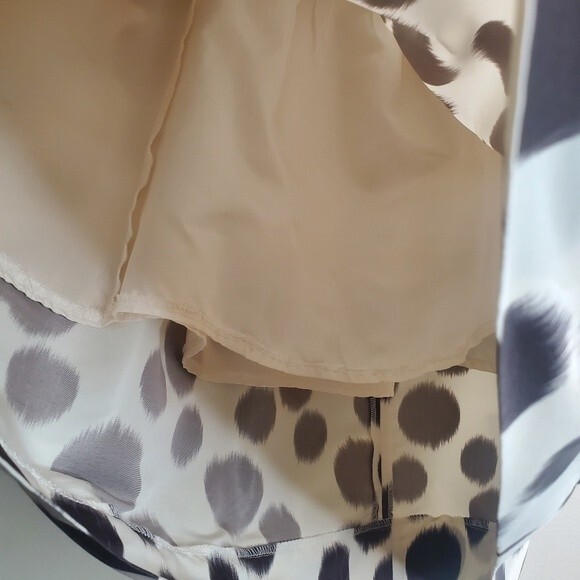 J.Crew collection brown and cream skirt size 0 - Picture 3 of 5